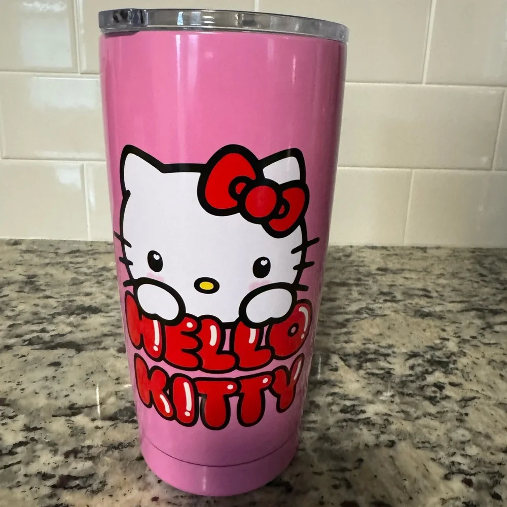 Hello kitty pink cup